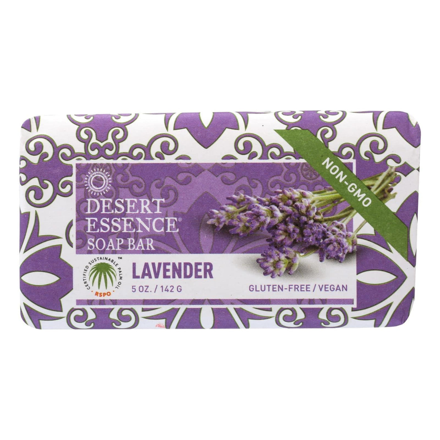 Desert Essence - Bar Soap - Lavender - 5 Oz | OnlyNaturals.us