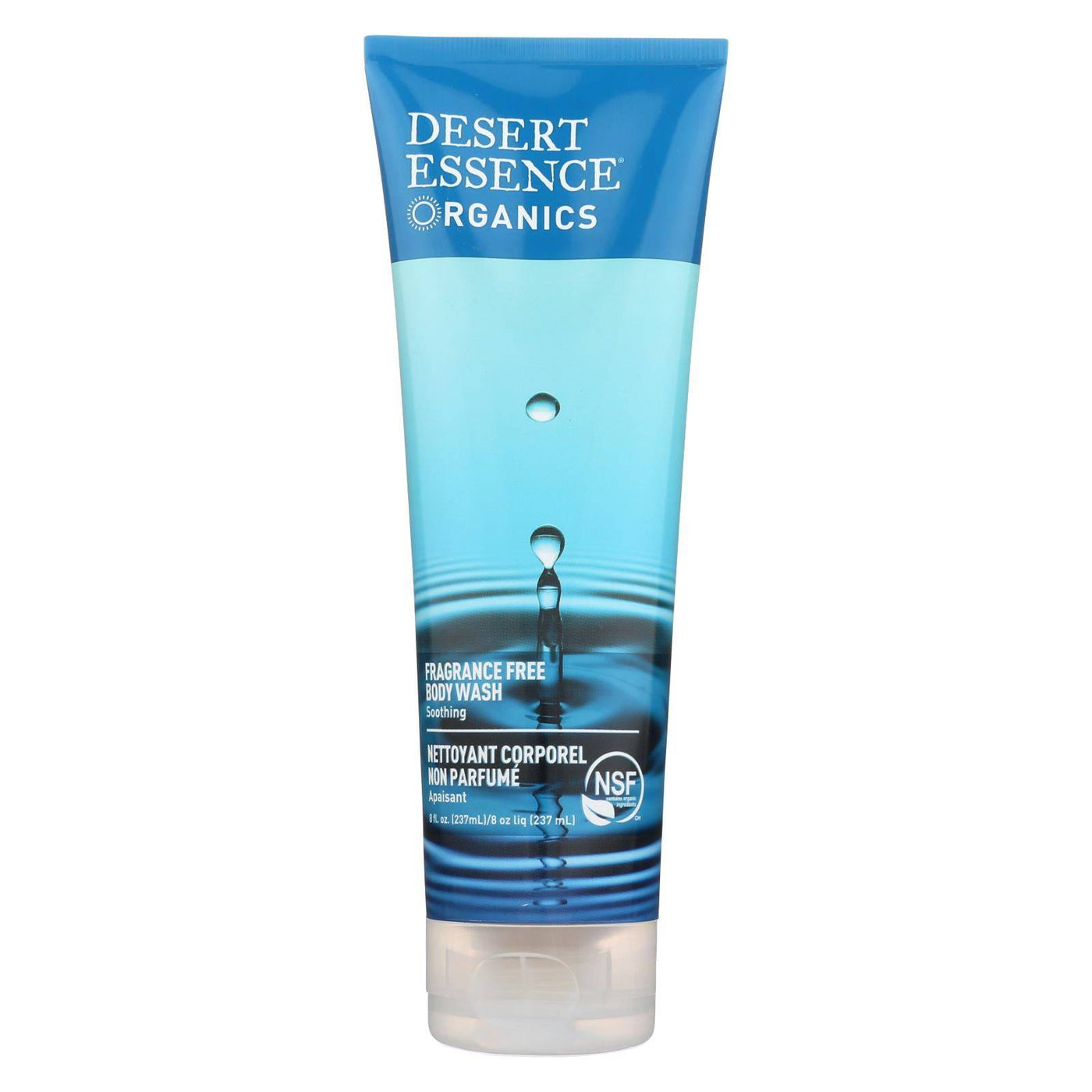 Desert Essence - Pure Body Wash Fragrance Free - 8 Fl Oz | OnlyNaturals.us