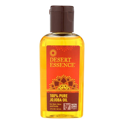 Desert Essence - 100% Pure Jojoba Oil - 2 Fl Oz | OnlyNaturals.us