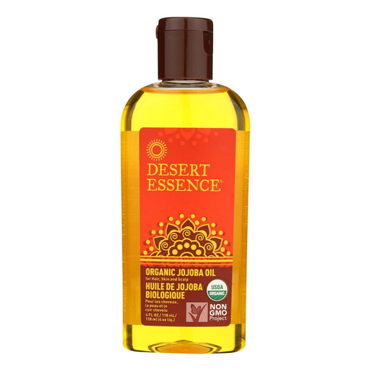 Desert Essence - Jojoba Oil - 4 Fl Oz | OnlyNaturals.us