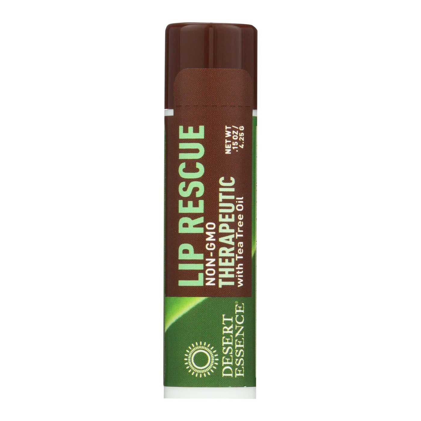 Buy Desert Essence - Lip Rescue Therapeutic With Tea Tree Oil - 0.15 Oz - Case Of 24  at OnlyNaturals.us