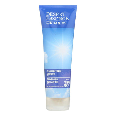 Desert Essence - Pure Shampoo Fragrance Free - 8 Fl Oz | OnlyNaturals.us