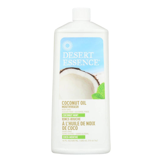 Buy Desert Essence - Coconut Oil Mouthwash - Coconut Mint - 16 Fl Oz  at OnlyNaturals.us