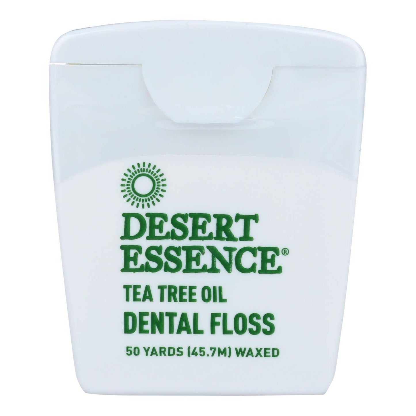 Desert Essence - Dental Floss Tea Tree Oil - 50 Yds - Case Of 6 | OnlyNaturals.us