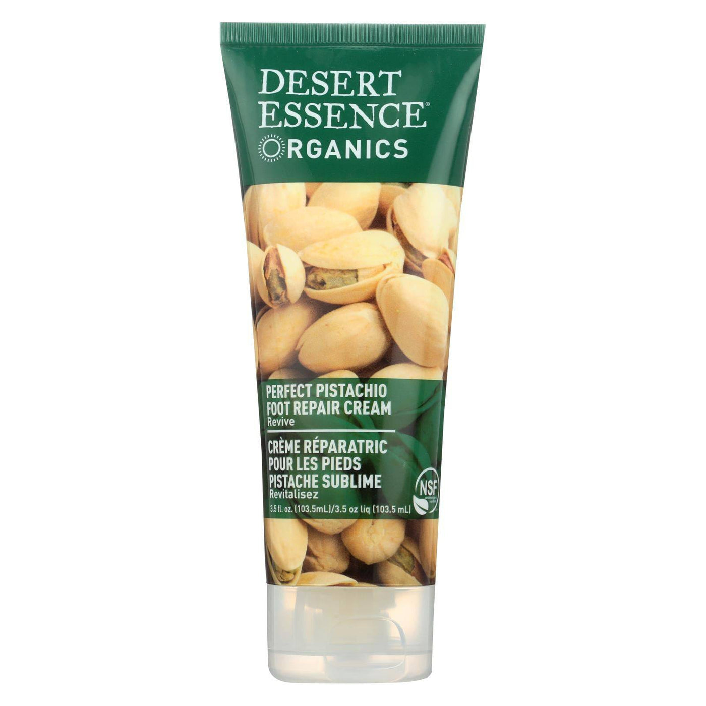 Desert Essence - Foot Repair Cream Pistachio - 3 Fl Oz | OnlyNaturals.us