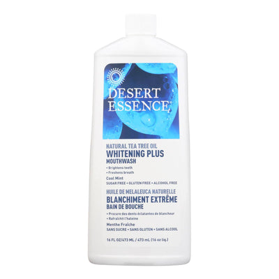 Buy Desert Essence - Mouthwash - Tea Tree Whitening Mint - 16 Fl Oz  at OnlyNaturals.us