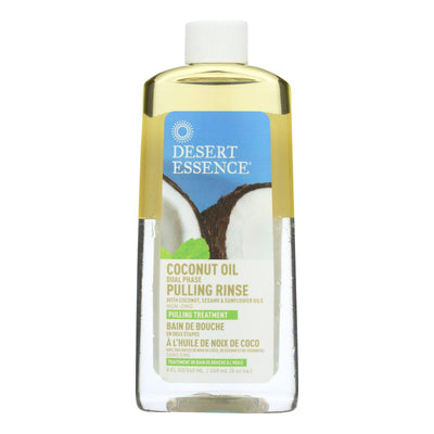 Buy Desert Essence - Pulling Rinse With Coconut Sesame And Sunflower Oils - 8 Fl Oz  at OnlyNaturals.us