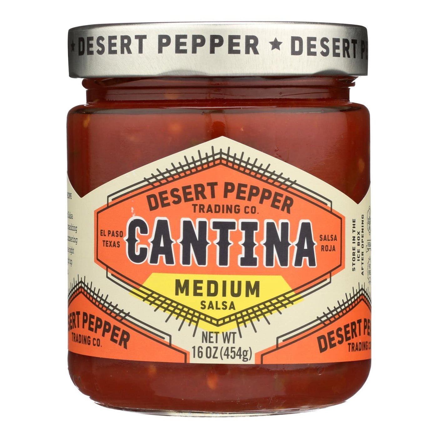 Buy Desert Pepper Trading - Cantina Salsa - Medium Red - Case Of 6 - 16 Oz  at OnlyNaturals.us