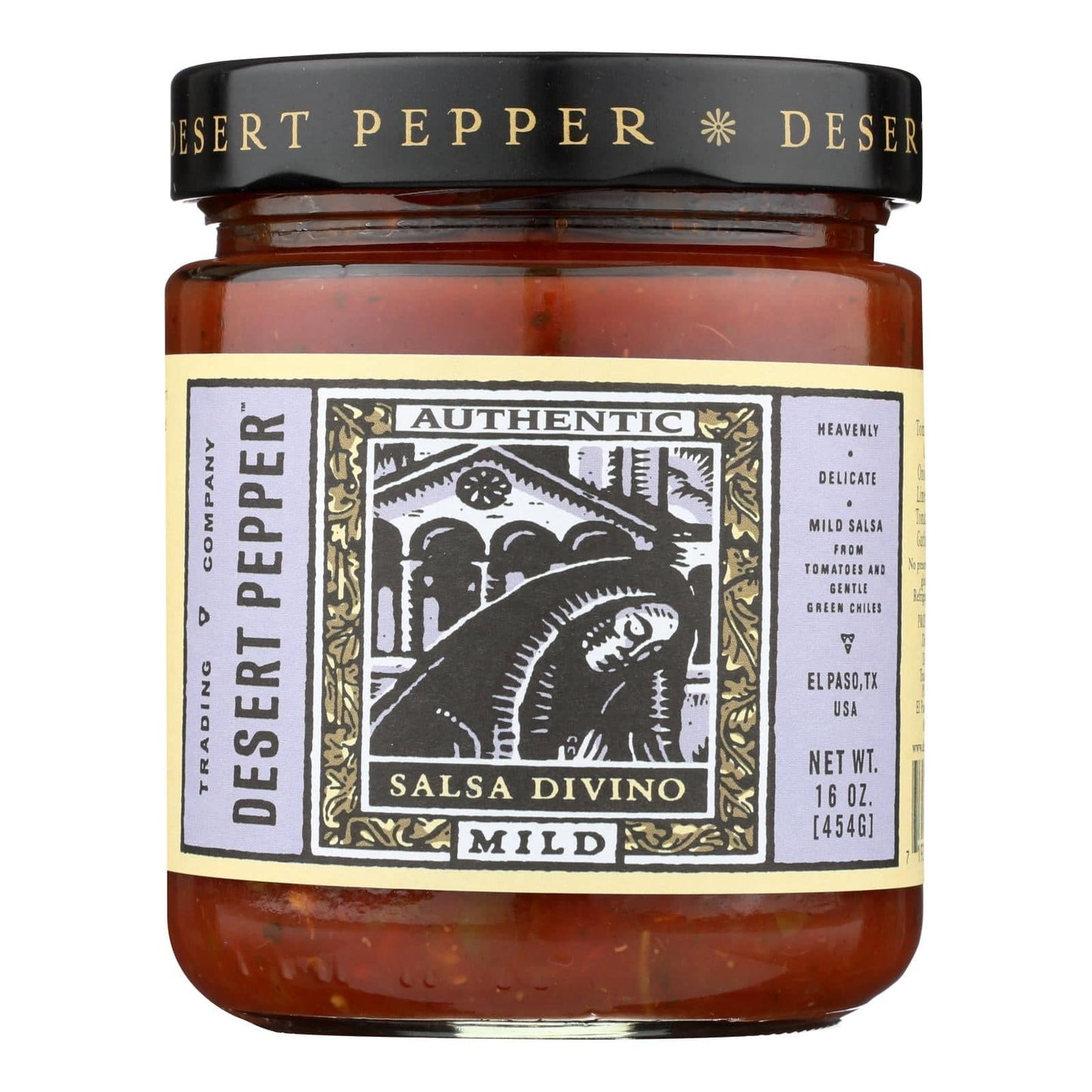 Desert Pepper Trading - Mild Divino Salsa - Case Of 6 - 16 Oz. | OnlyNaturals.us