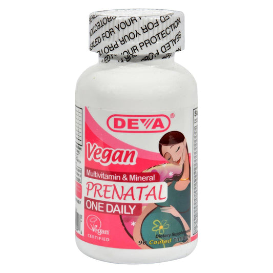 Buy Deva Vegan Vitamins - Prenatal Multivitamin And Mineral - 90 Tablets  at OnlyNaturals.us
