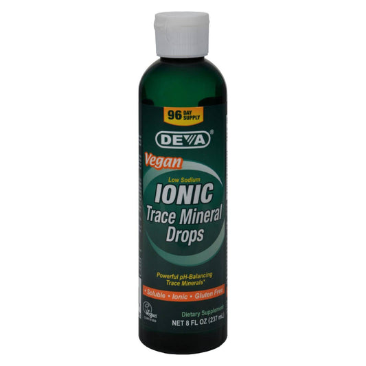 Buy Deva Vegan Vitamins - Ionic Trace Mineral Drops - 8 Fl Oz  at OnlyNaturals.us