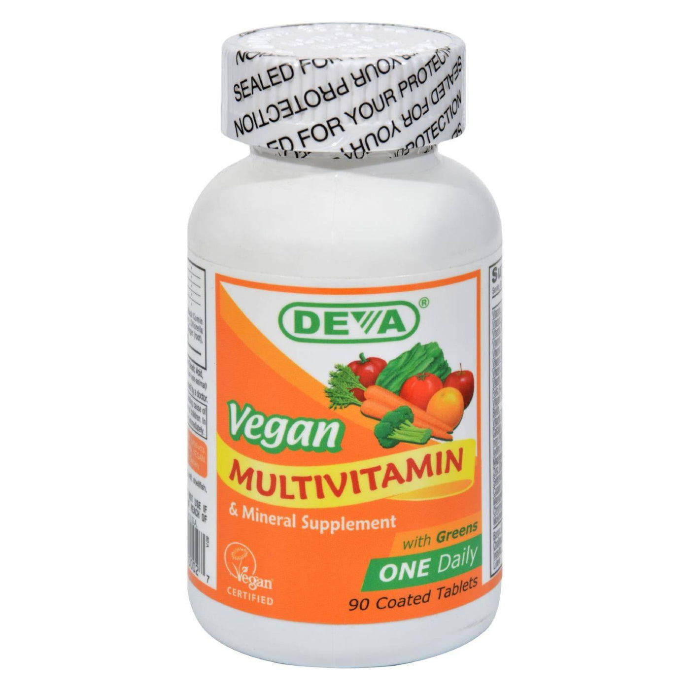 Buy Deva Vegan Vitamins - Multivitamin And Mineral Supplement - 90 Coated Tablets  at OnlyNaturals.us