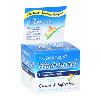 Buy Dickinson Brands - Witch Hazel Pads - 60 Count  at OnlyNaturals.us