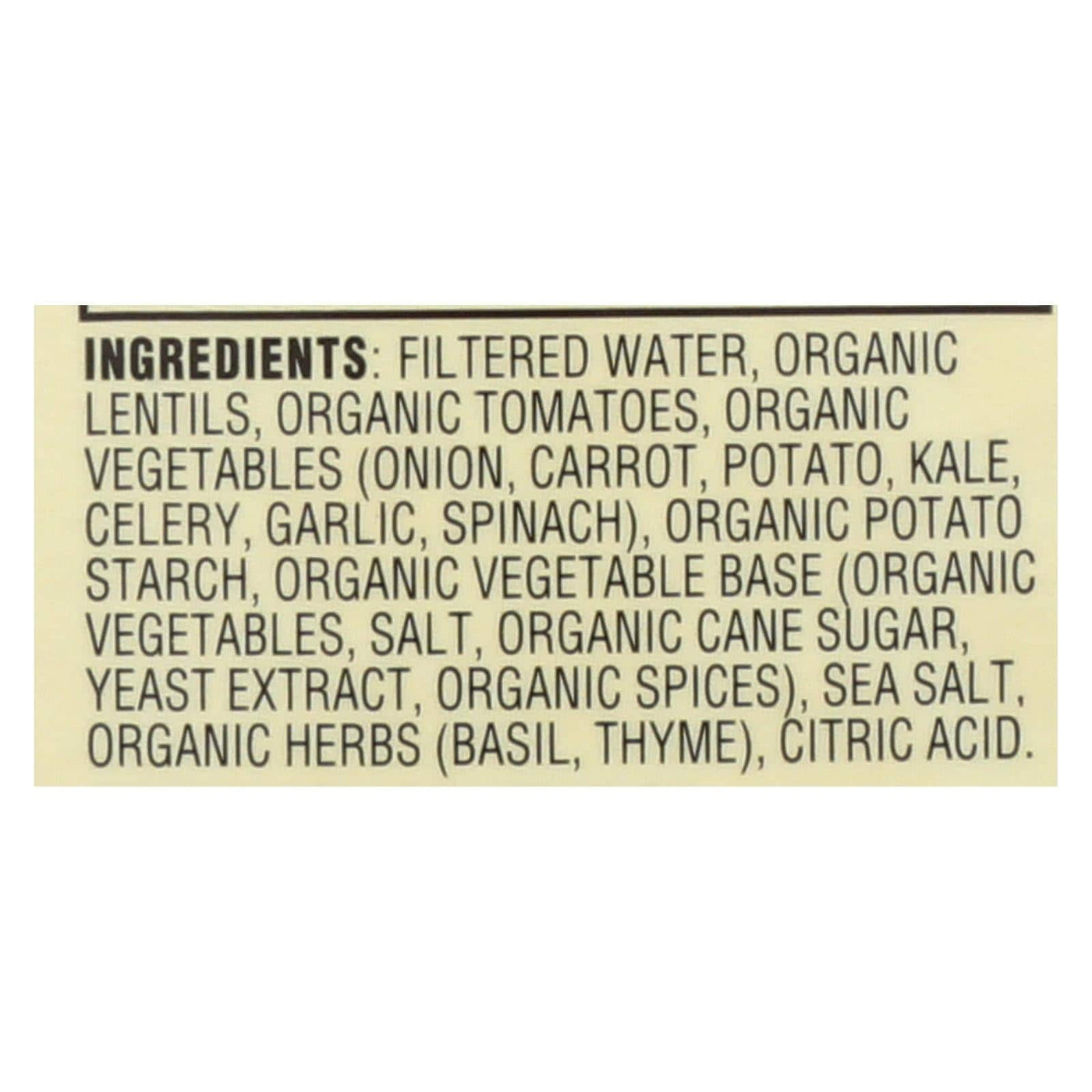 Buy Dr. Mcdougall's Organic Lentil Vegetable Soup - Case Of 6 - 18 Oz.  at OnlyNaturals.us