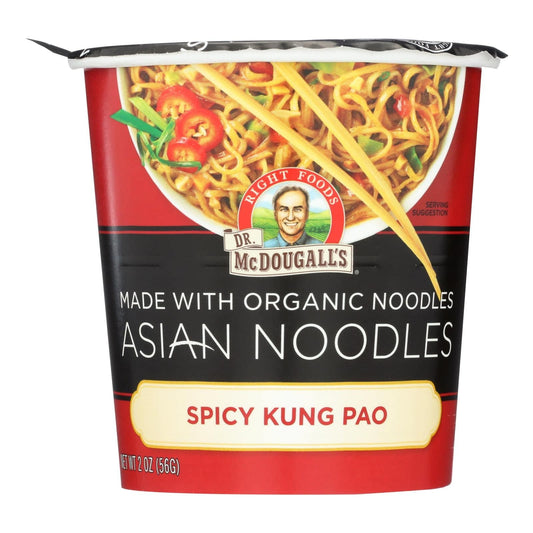 Dr. Mcdougall’s Asian Noodle Soup, Spicy Kung-pao  - Case Of 6 - 2 Oz | OnlyNaturals.us