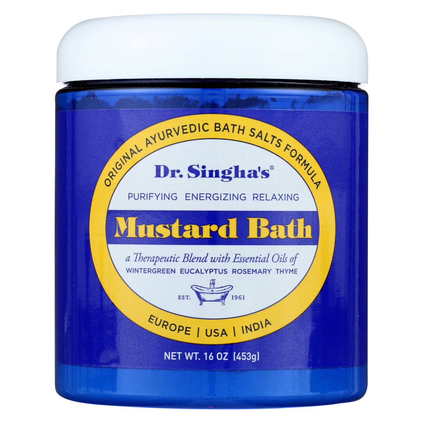 Buy Dr. Singha's Mustard Bath - 16 Oz  at OnlyNaturals.us