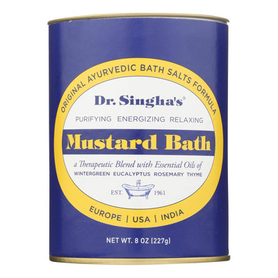 Buy Dr. Singha's Mustard Bath - 8 Oz  at OnlyNaturals.us