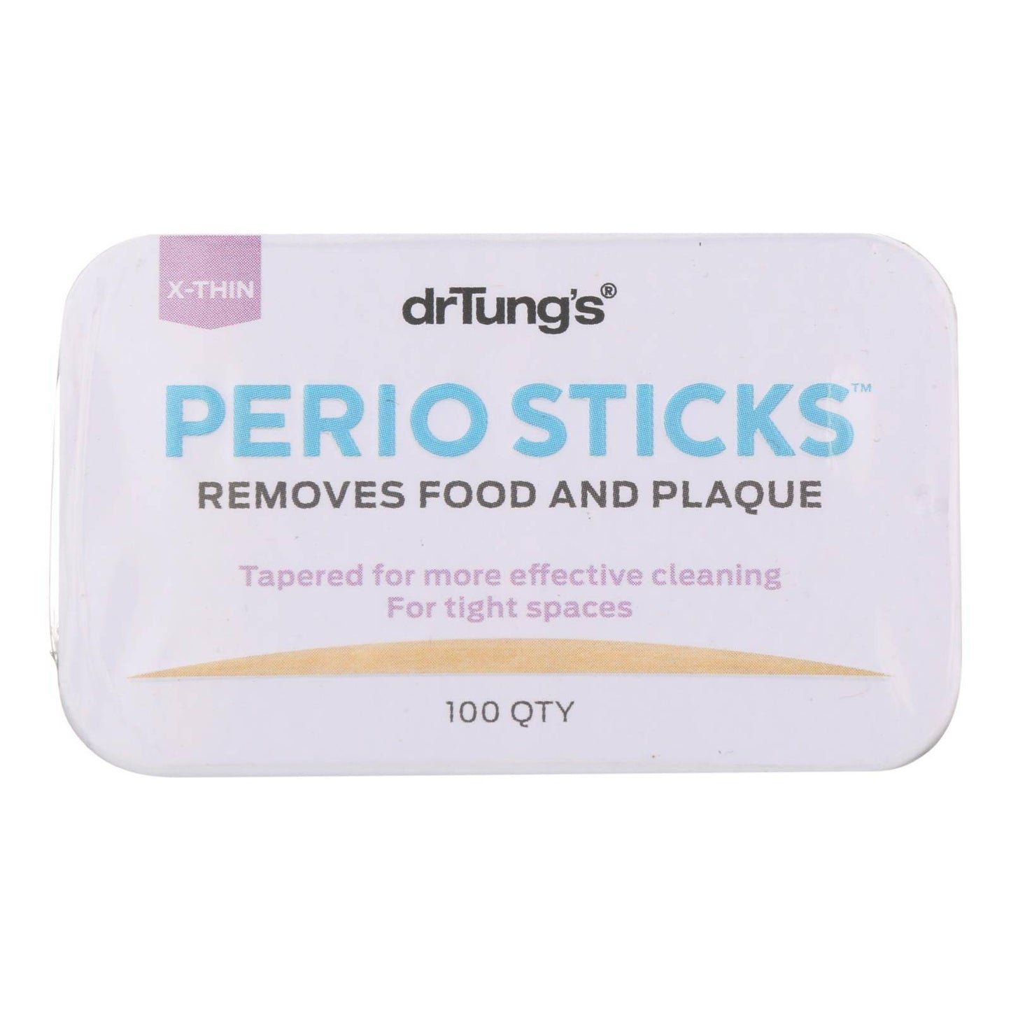 Dr. Tung's Perio Sticks - Extra Thin - Case Of 6 - 100 Pack | OnlyNaturals.us