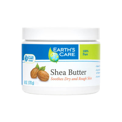 Earth's Care Shea Butter - 100 Percent Pure - Natural - 6 Oz | OnlyNaturals.us