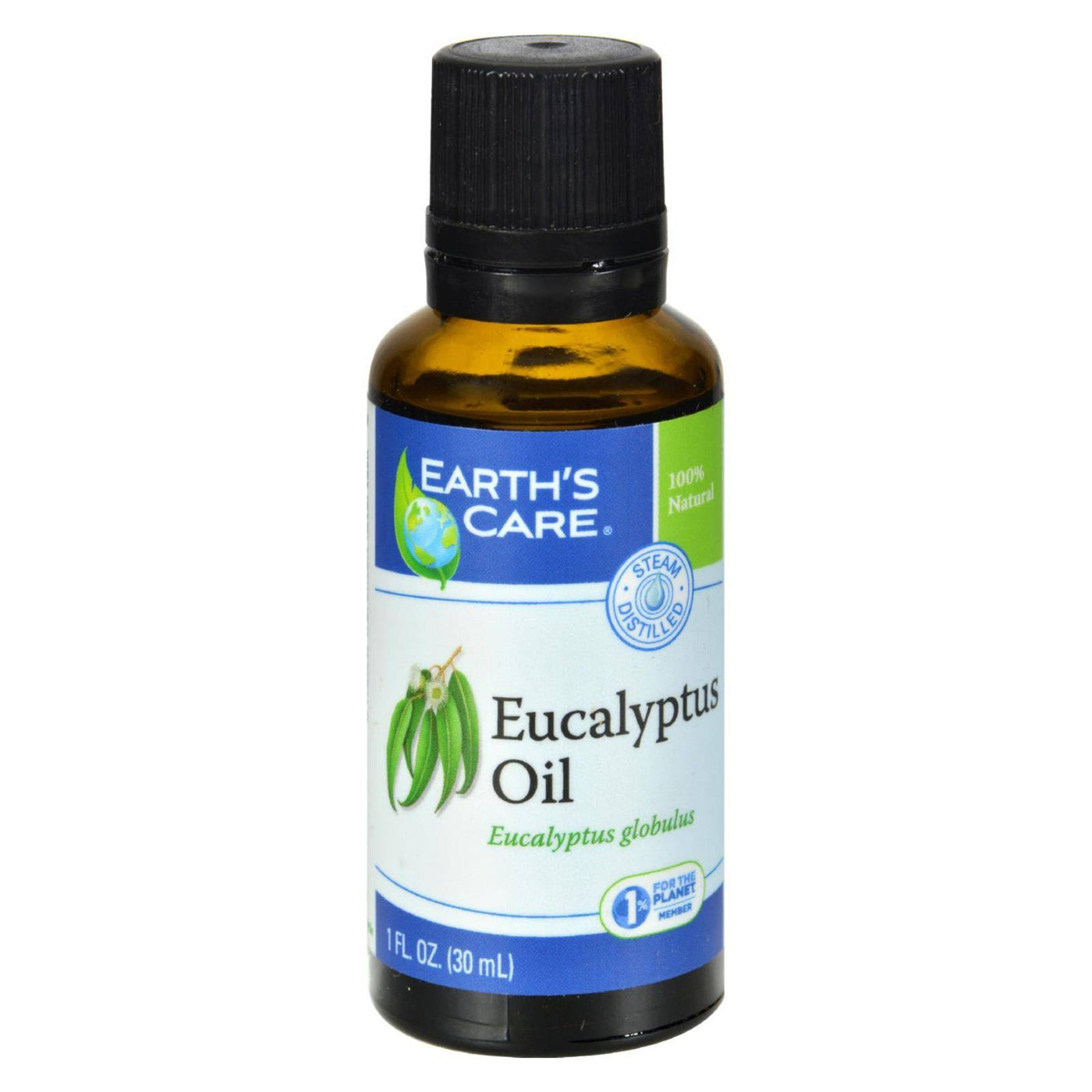 Earth's Care Essential Oil - 100 Percent Pure - Natr - Eucalyptus - 1 Fl Oz | OnlyNaturals.us