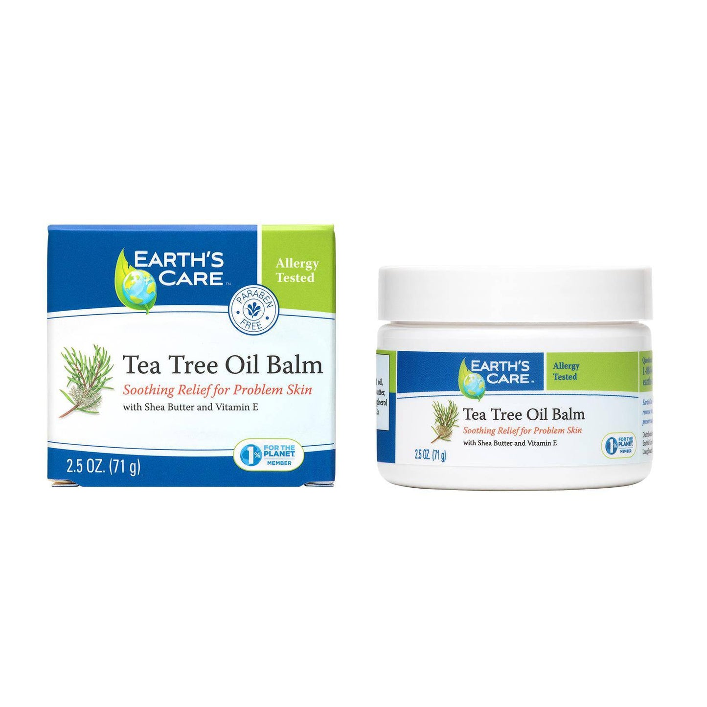 Earth's Care Tea Tree Oil Balm - 2.5 Oz | OnlyNaturals.us