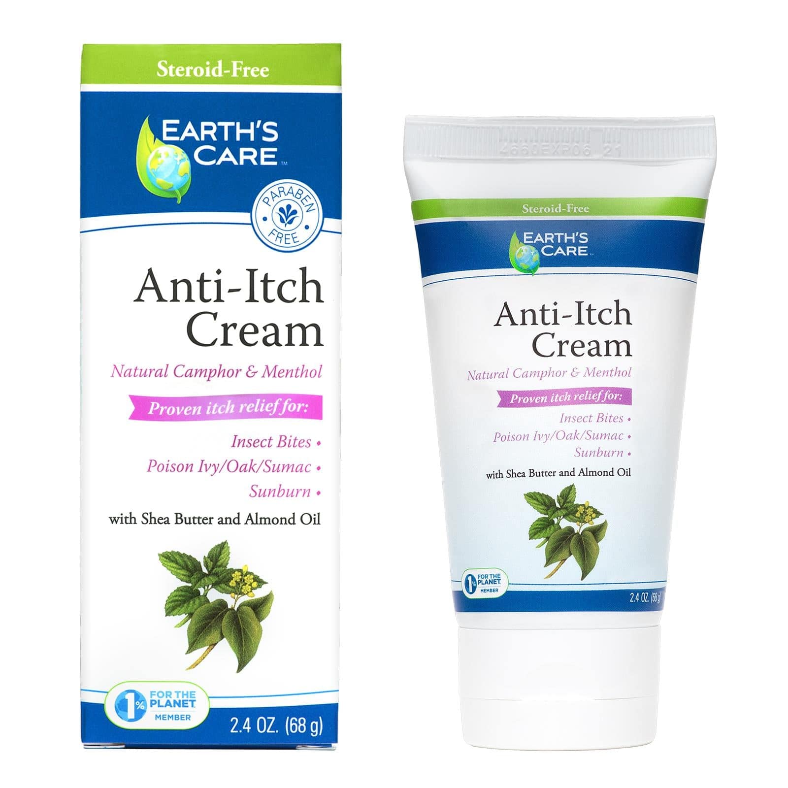 Earth's Care Anti-itch Cream - 2.4 Oz | OnlyNaturals.us