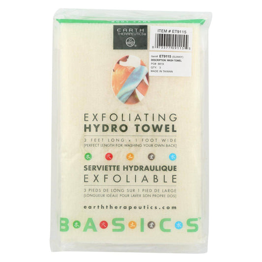 Earth Therapeutics Hydro Towel - Exfoliating - 1 Towel | OnlyNaturals.us