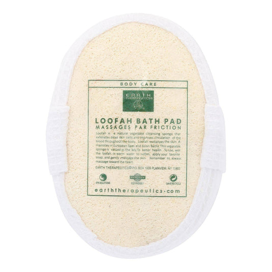 Earth Therapeutics Loofah Bath Pad - 1 Pad | OnlyNaturals.us