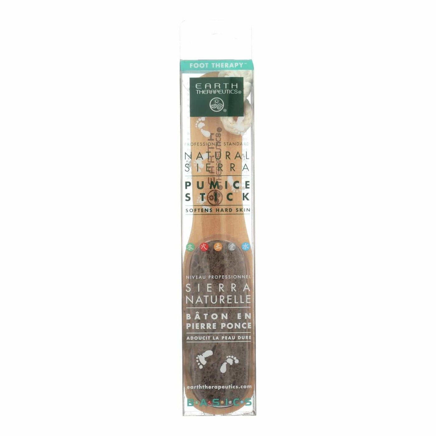 Earth Therapeutics Natural Sierra Pumice Stick - 1 Stick | OnlyNaturals.us