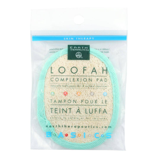 Earth Therapeutics Loofah Complexion Pad - 1 Pad | OnlyNaturals.us