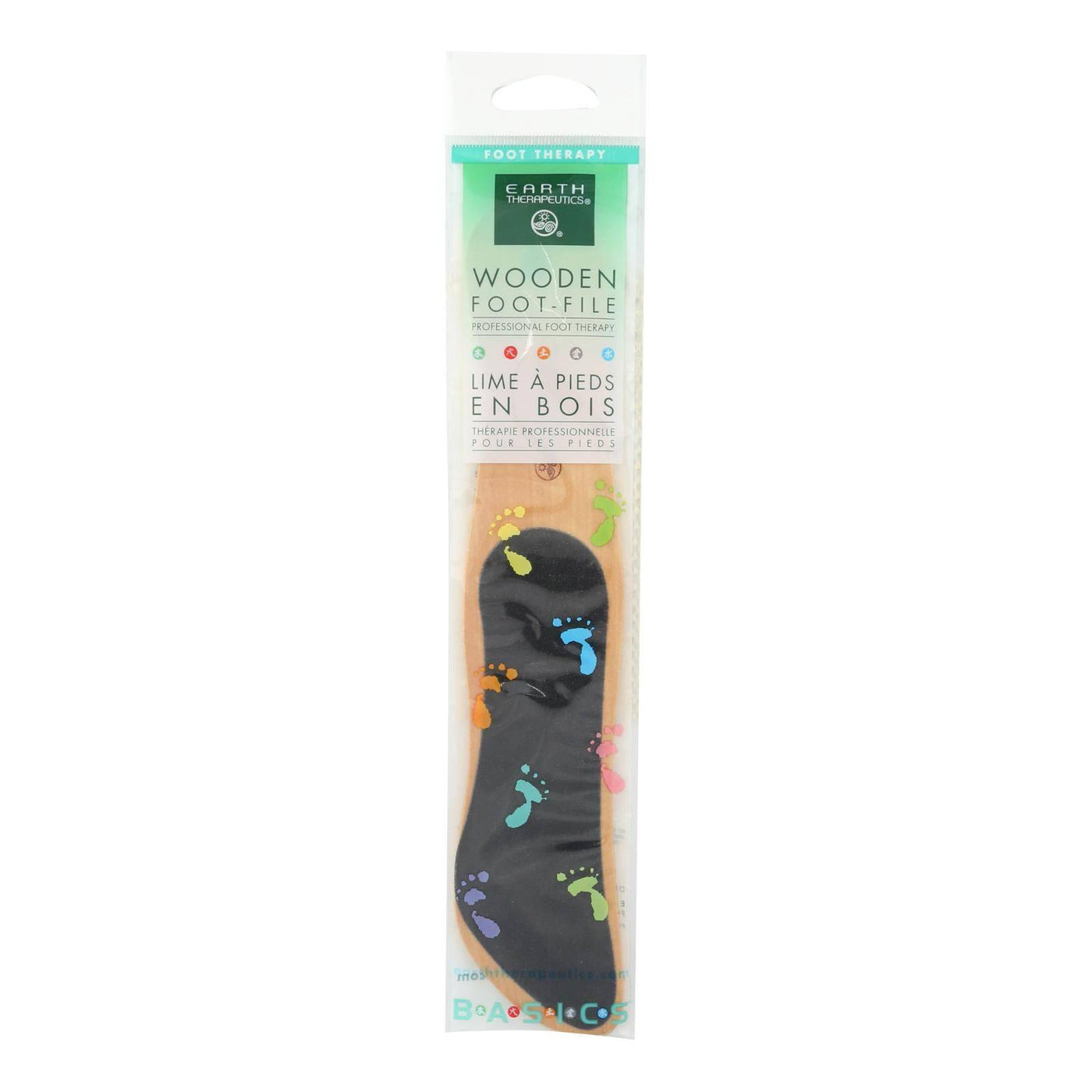 Earth Therapeutics Wooden Foot File - 1 File | OnlyNaturals.us