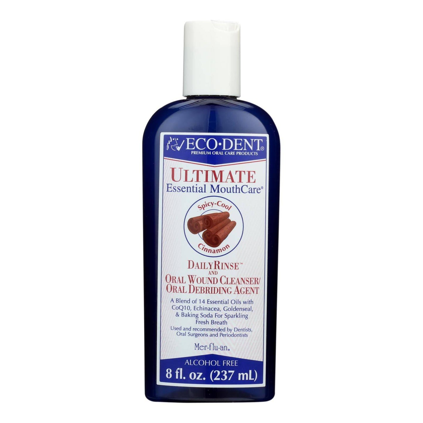 Buy Eco-dent Dailyrinse Mouthrinse - Cinnamon - 8 Oz  at OnlyNaturals.us