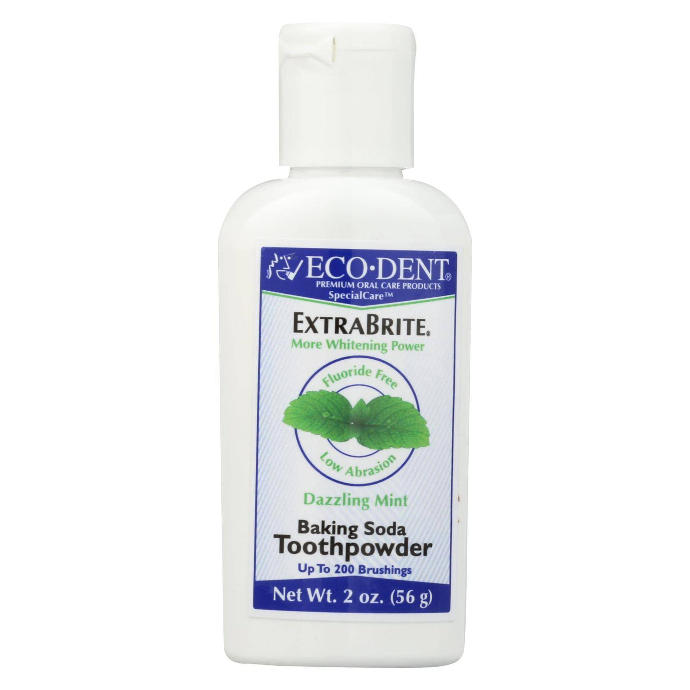 Buy Eco-dent Toothpowder Xtra-brite - Fluoride Free - 2 Oz  at OnlyNaturals.us