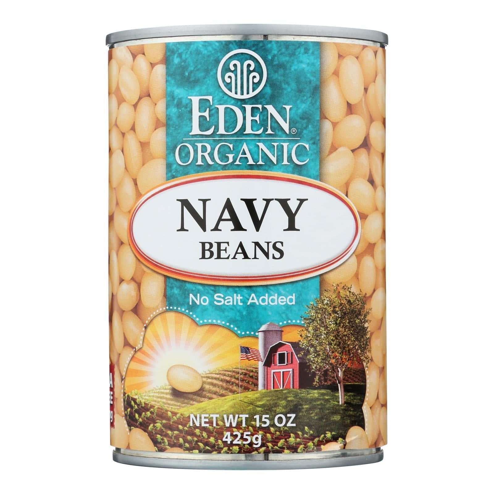Buy Eden Foods Navy Beans - Organic - Case Of 12 - 15 Oz.  at OnlyNaturals.us