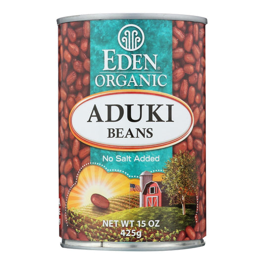 Eden Foods Organic Aduki Beans - Case Of 12 - 15 Oz. | OnlyNaturals.us