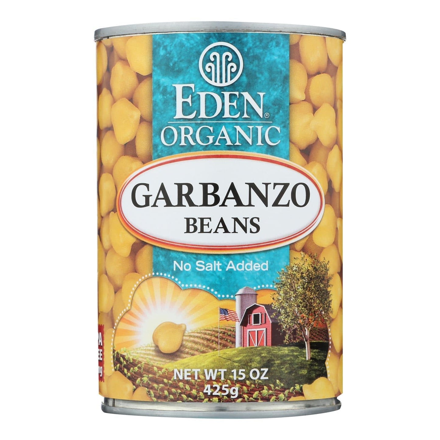 Buy Eden Foods Organic Garbanzo Beans - Case Of 12 - 15 Oz.  at OnlyNaturals.us