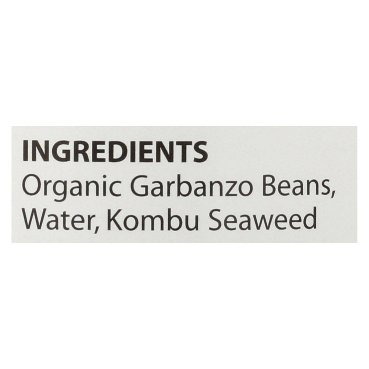 Buy Eden Foods Organic Garbanzo Beans - Case Of 12 - 29 Oz.  at OnlyNaturals.us