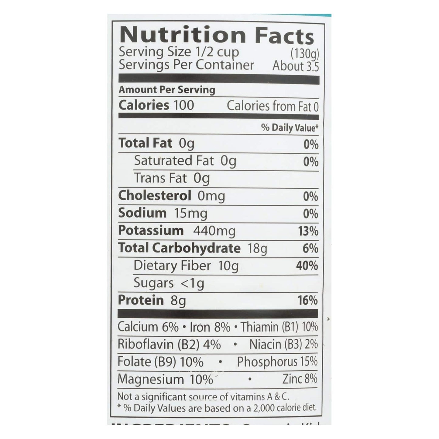 Buy Eden Foods Organic Kidney Beans - Case Of 12 - 15 Oz.  at OnlyNaturals.us