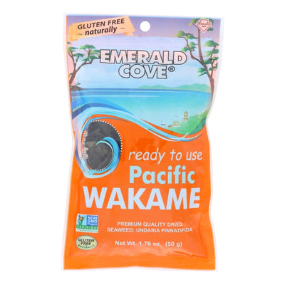 Emerald Cove Sea Vegetables - Pacific Wakame - Silver Grade - Ready To Use - 1.76 Oz - Case Of 6 | OnlyNaturals.us
