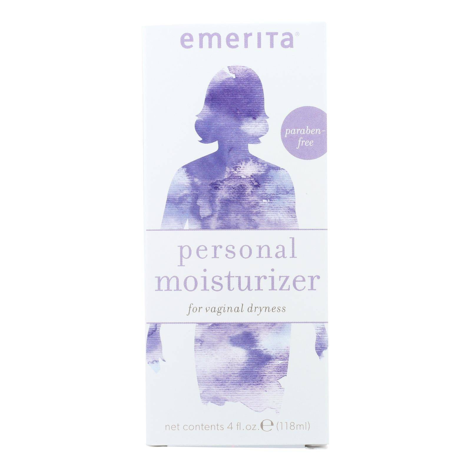 Emerita Feminine Personal Moisturizer - 4 Fl Oz | OnlyNaturals.us