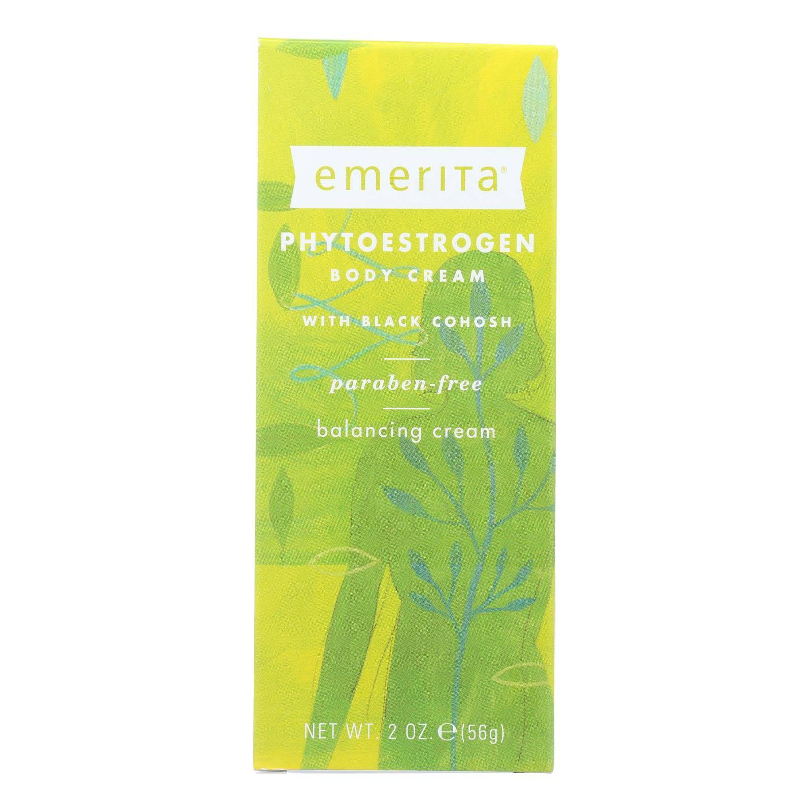 Emerita Phytoestrogen Body Cream - 2 Oz | OnlyNaturals.us