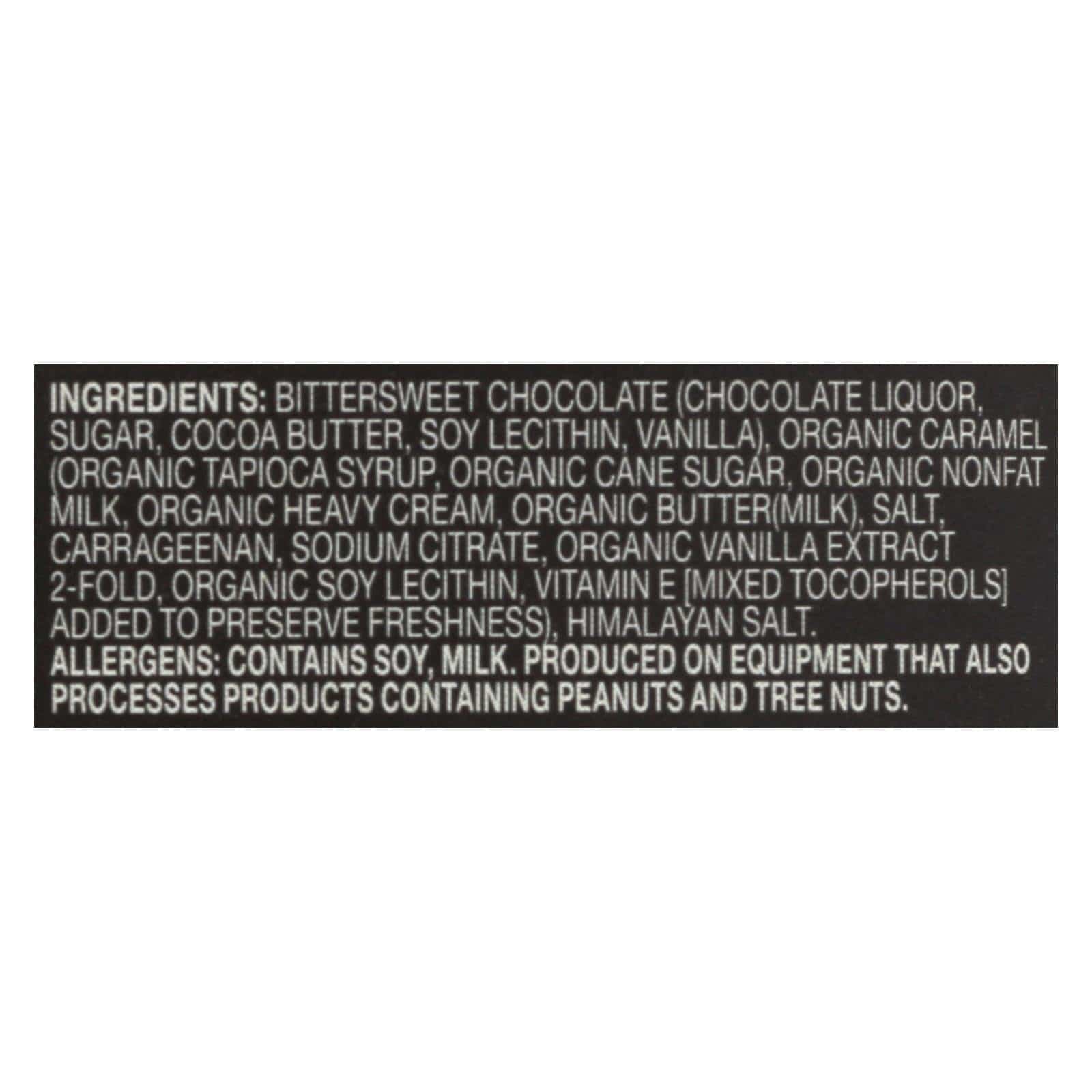 Endangered Species Chocolate Bar - Dark Chocolate - Caramel - Sea Salt - 3 Oz - Case Of 12 | OnlyNaturals.us