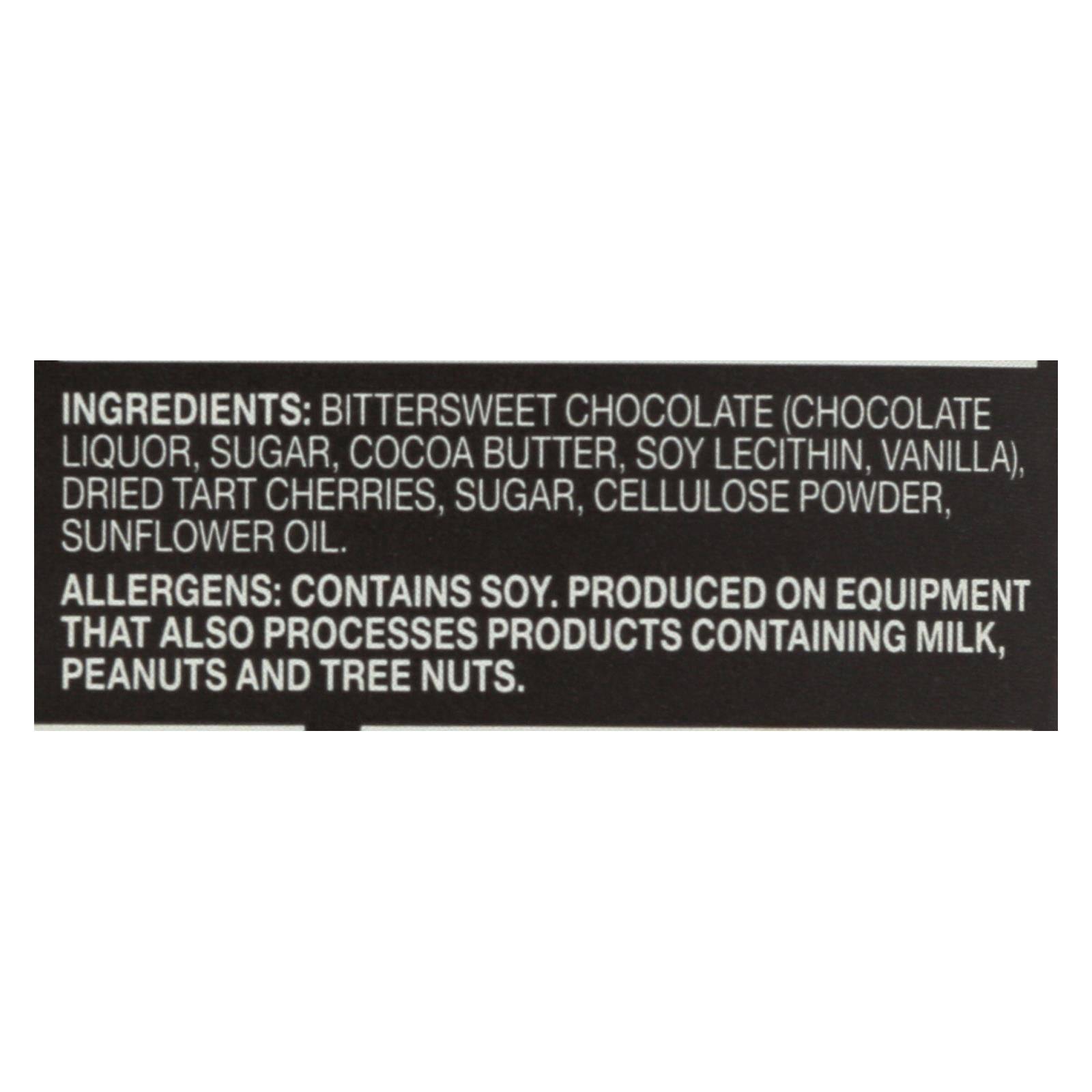 Endangered Species Natural Chocolate Bars - Dark Chocolate - 72 Percent Cocoa - Cherries - 3 Oz Bars - Case Of 12 | OnlyNaturals.us