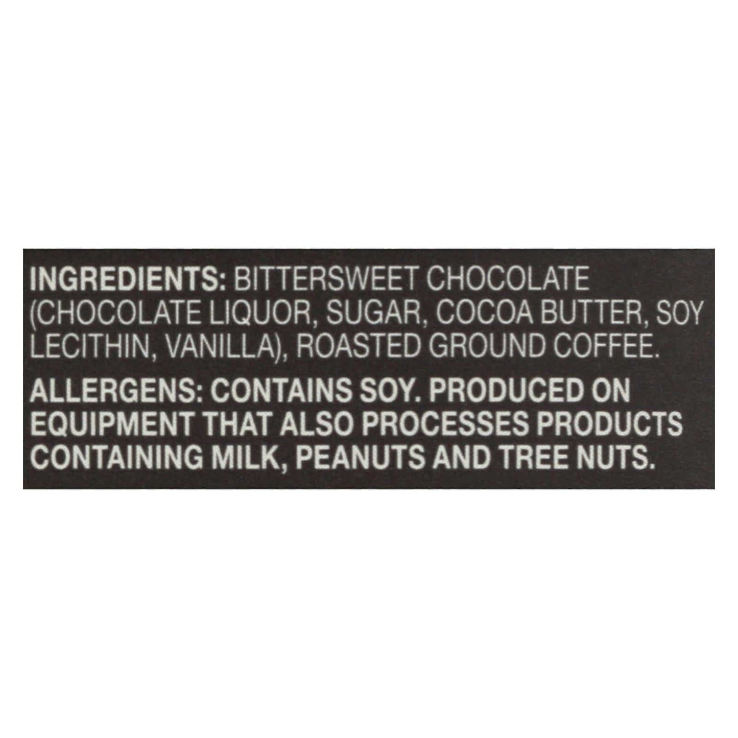 Buy Endangered Species Natural Chocolate Bars - Dark Chocolate - 72 Percent Cocoa - Espresso Beans - 3 Oz Bars - Case Of 12  at OnlyNaturals.us