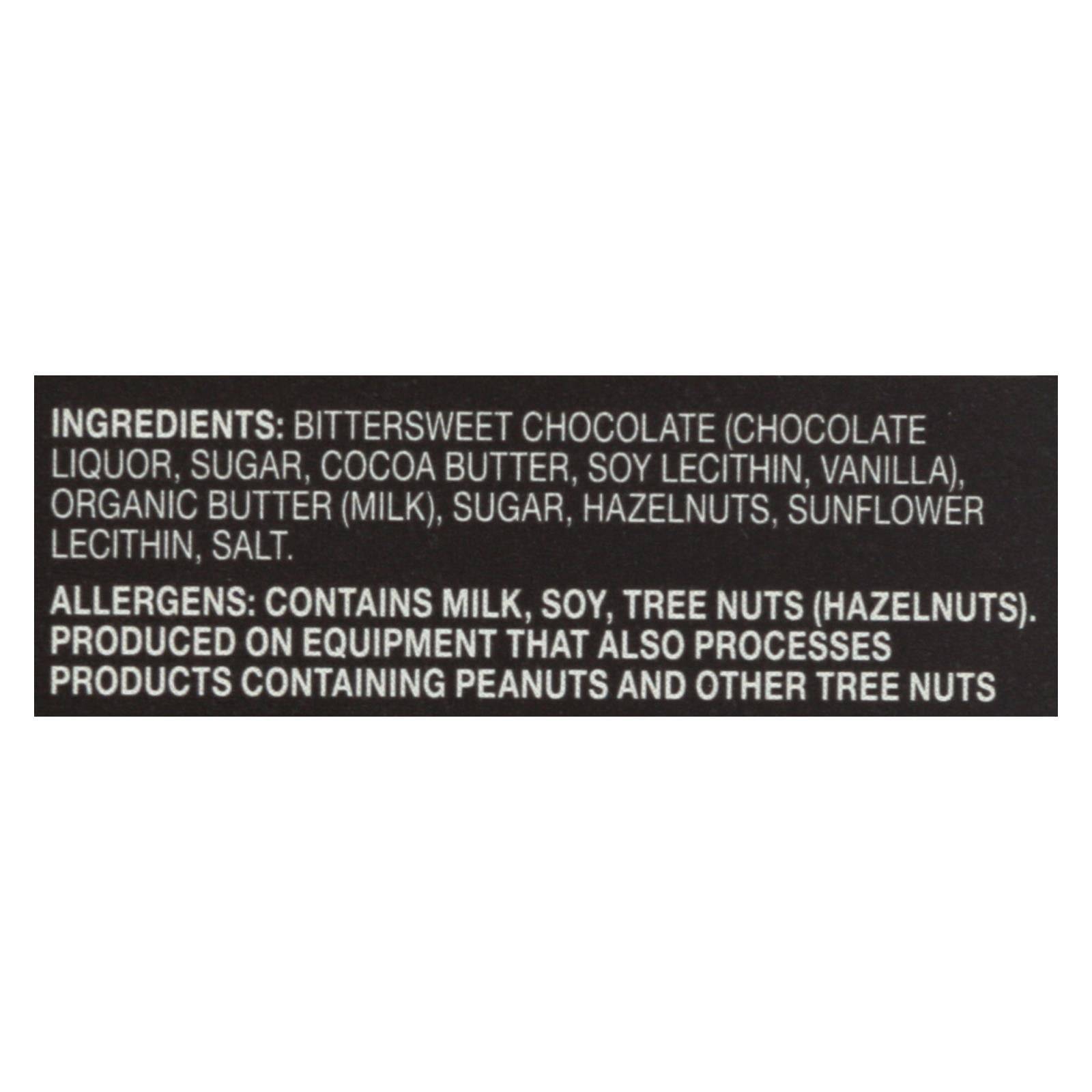 Buy Endangered Species Natural Chocolate Bars - Dark Chocolate - 72 Percent Cocoa - Hazelnut Toffee - 3 Oz Bars - Case Of 12  at OnlyNaturals.us