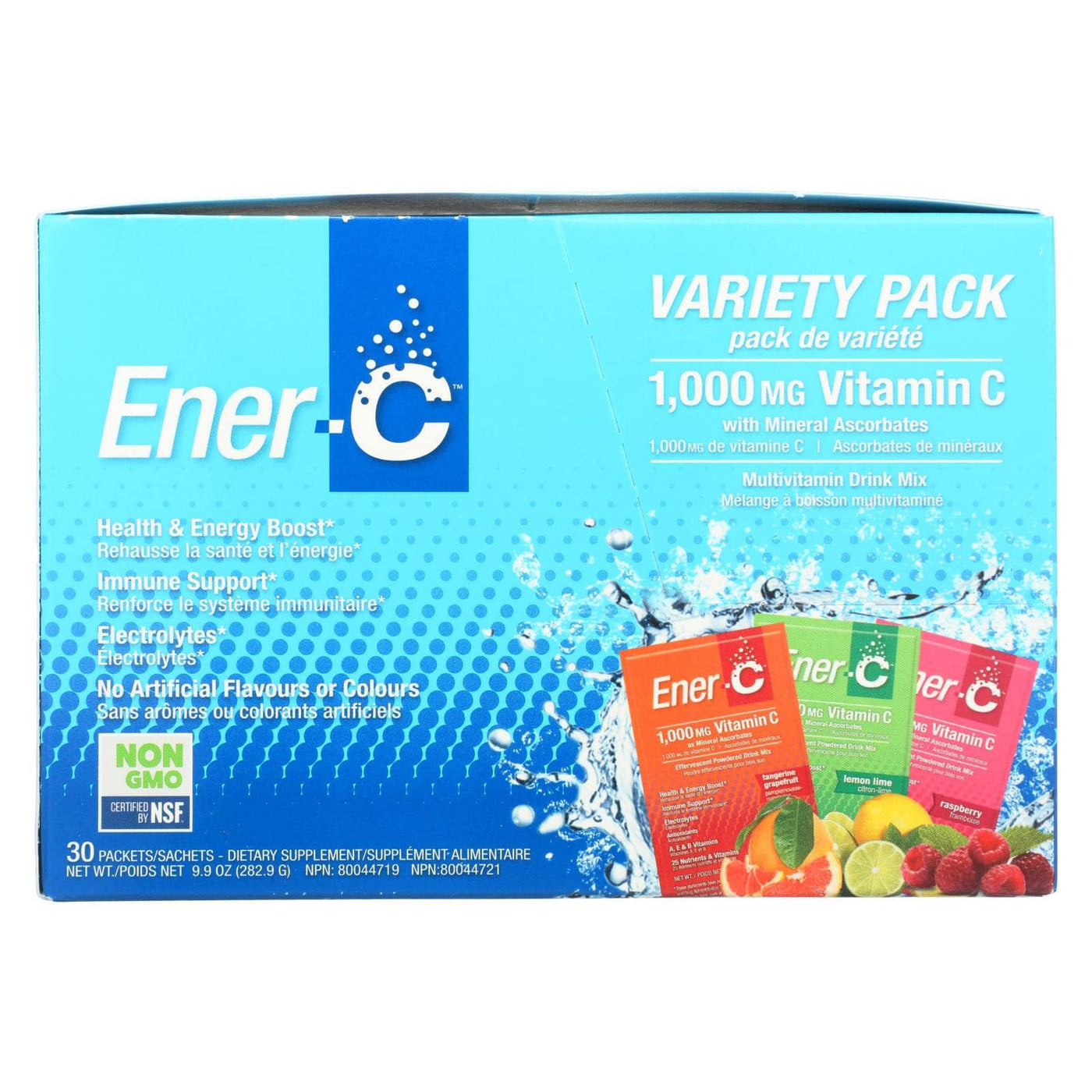 Ener-c - Variety Pack - 1000 Mg - 30 Packets - 1 Each | OnlyNaturals.us