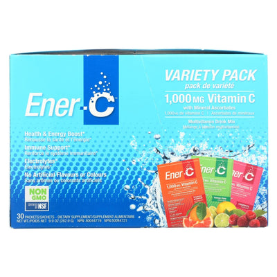 Ener-c - Variety Pack - 1000 Mg - 30 Packets - 1 Each | OnlyNaturals.us