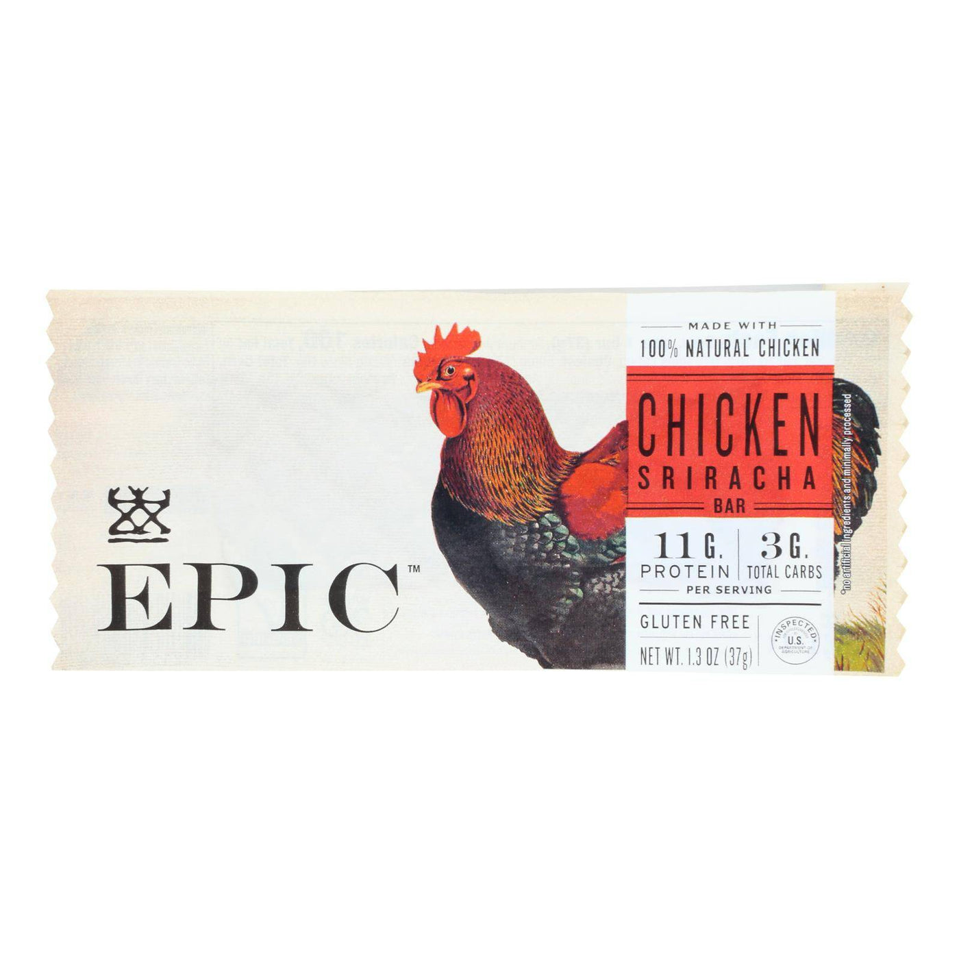 Epic - Bar Chicken Sriracha - Case Of 12-1.3 Oz | OnlyNaturals.us