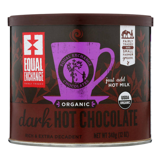 Buy Equal Exchange Hot Chocolate - Organic - Dark - Case Of 6 - 12 Oz  at OnlyNaturals.us