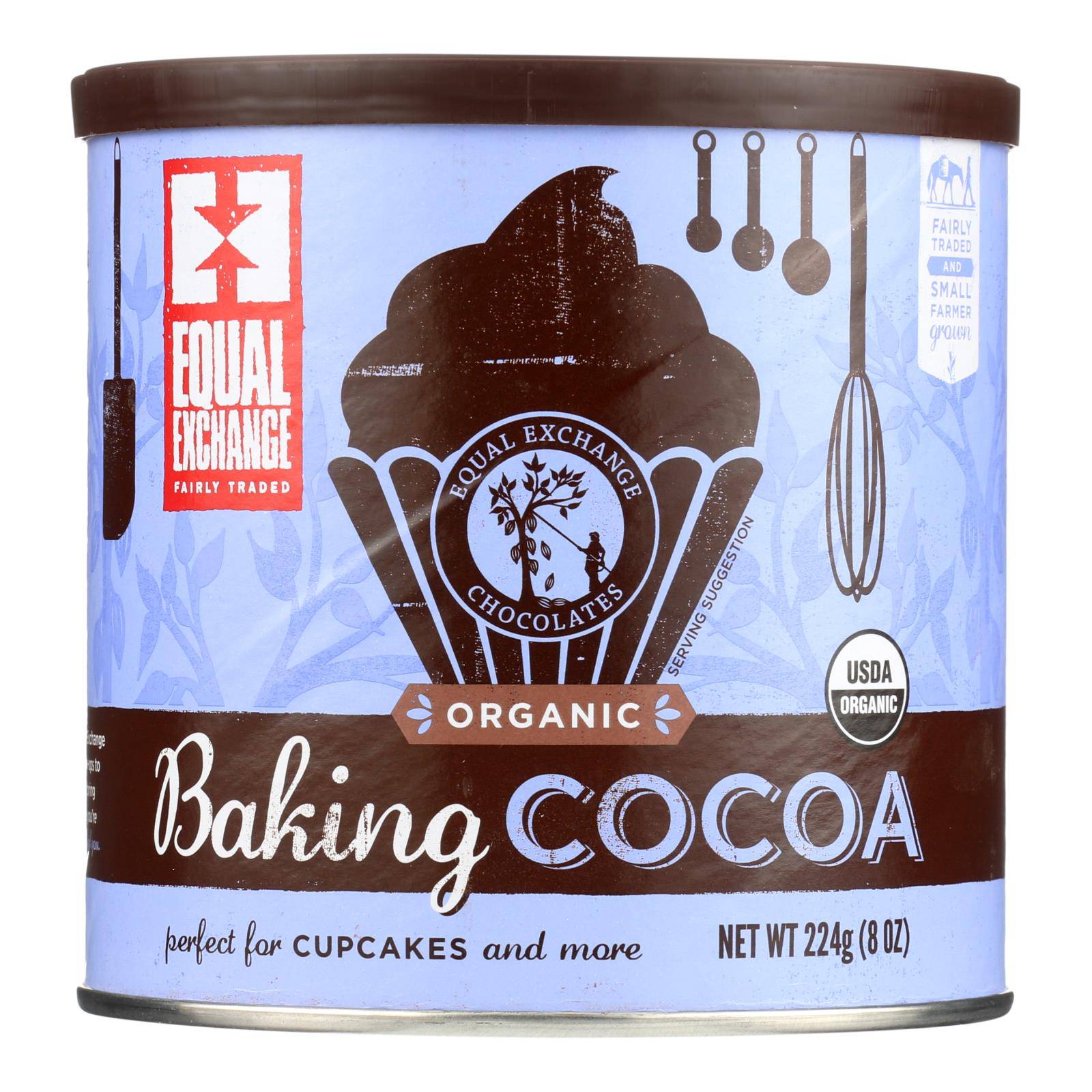 Buy Equal Exchange Organic Baking Cocoa - Case Of 6 - 8 Oz.  at OnlyNaturals.us